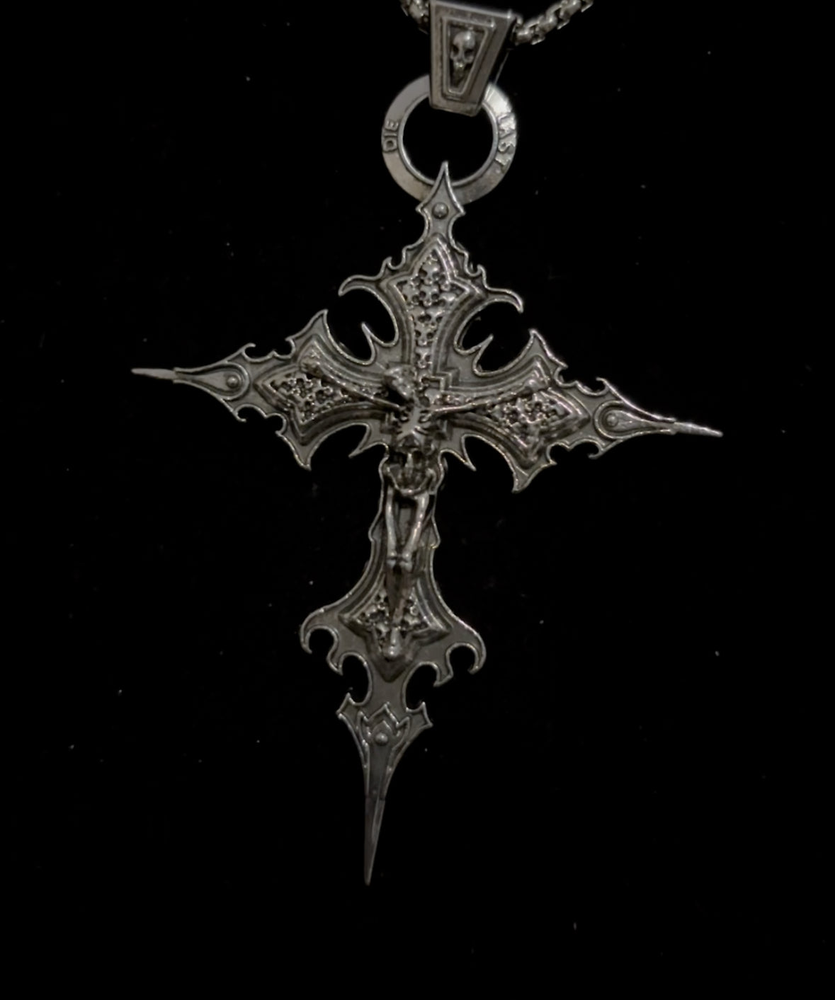 Crucified Cross Pendant