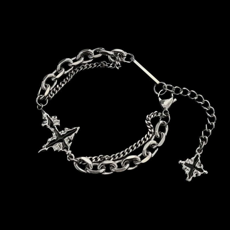 Dark Cross Bracelet